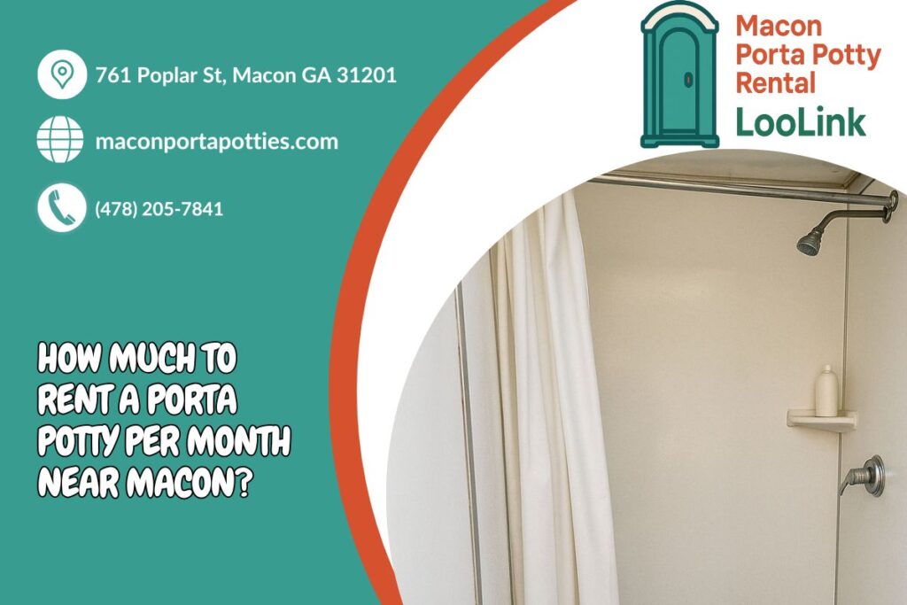 How Much To Rent A Porta Potty Per Month near Macon